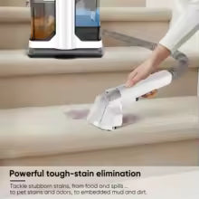 Tragbare Teppichreiniger-Maschine, 750 W, 15 kPa, multifunktionaler Handmilbenentferner, Sofa-Teppich-Nassreiniger für Sofa, Autositz